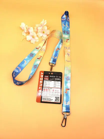 Holy Priest DND cleric lanyard for badges, IDs, keys