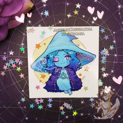 Elden Ring Vinyl Sticker of Lunar Princess Ranni