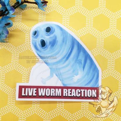 Elden Ring Blue Spirit Worm from Shadow of the Erdtree DLC sticker