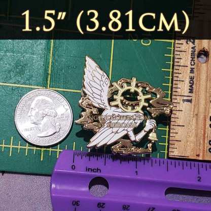 angel of miracles pin size