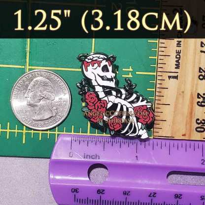 pin size florid remains