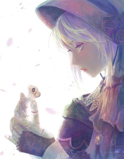 Doll from Bloodborne Art Print