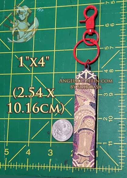 Elden Ring Wooden Keychains size