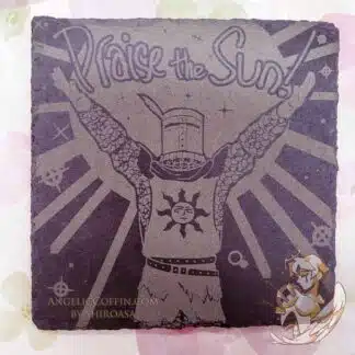 Dark Souls Solaire of Astora Stone Drink Coaster