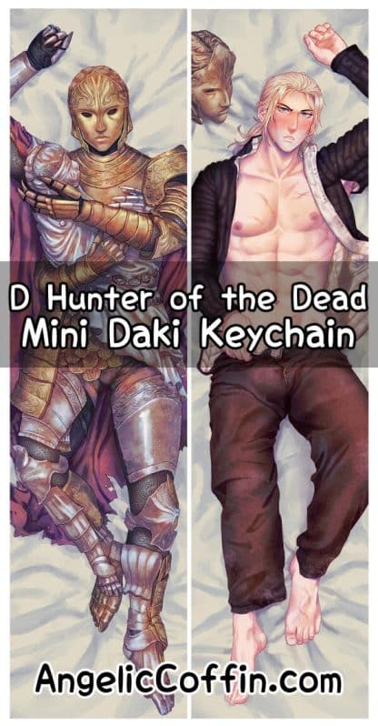 Elden Ring D (Darian) Hunter of the Dead Mini Dakimakura keychain