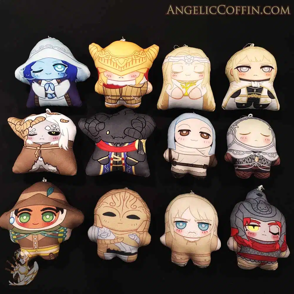 Elden Pals Lineup (Ranni, Malenia, Miquella, Leda, Morgott, Mohg, Varrรฉ, Thiollier, Rogier, Darian, Devin, Messmer)