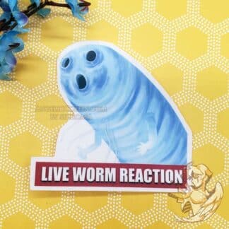 Elden Ring Blue Spirit Worm from Shadow of the Erdtree DLC sticker