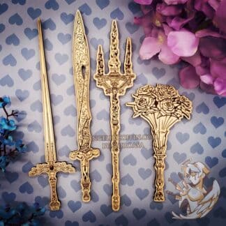Elden Ring Wooden Weapons (Rogier's Rapier, Inseparable Sword, Mohgwyn's Sacred Spear, Varre's Bouquet)