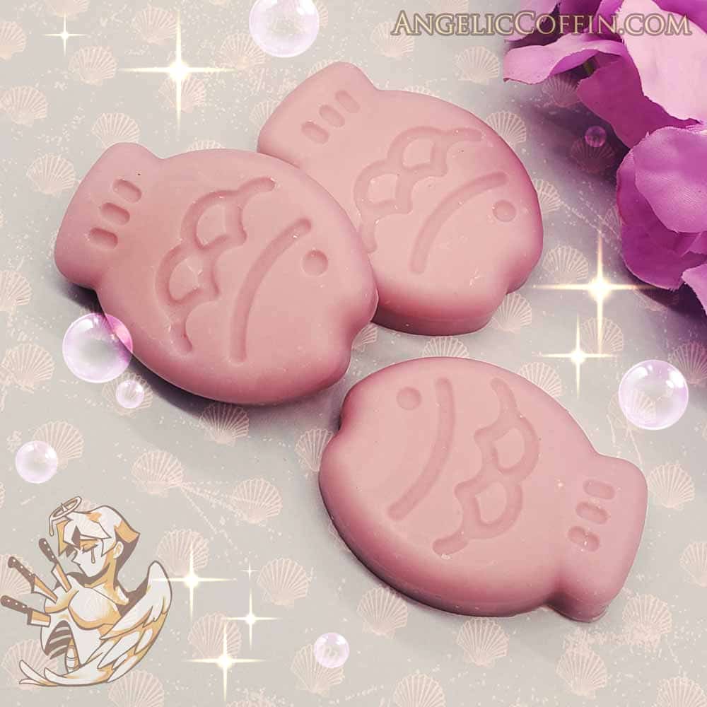 Handmade soap with organic lavender essential oil and milk