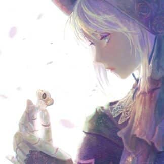 Doll from Bloodborne Art Print