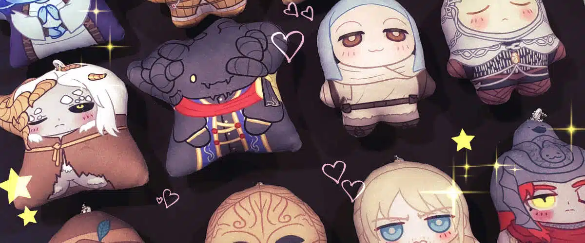 Soulsborne keychain and t-shirt preorders