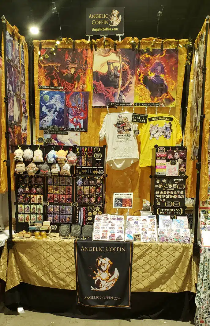 My MAGFest Artist Alley Booth