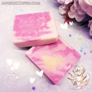 Handmade soap with cherry blossom scent