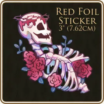 [Kickstarter] Florid Remains Sticker (Free Gift)